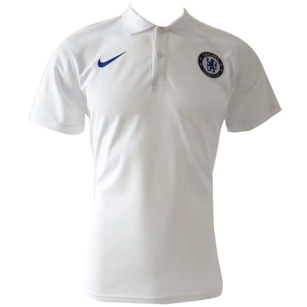 Polo Chelsea 2019-20 Blanco Azul